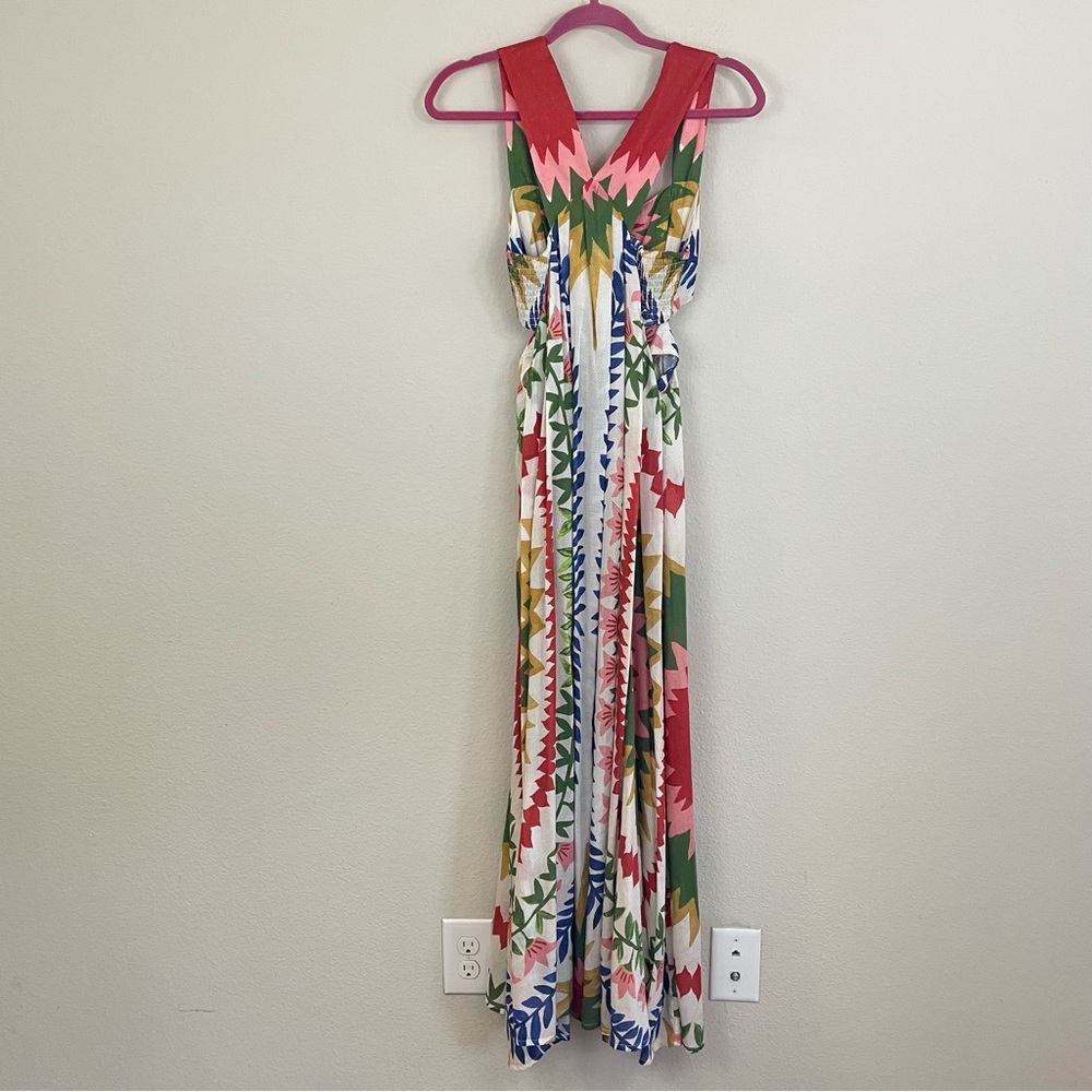 Incerti for Anthropologie Cut Out Bandeau Maxi Dress Size XS - Picture 9 of 12